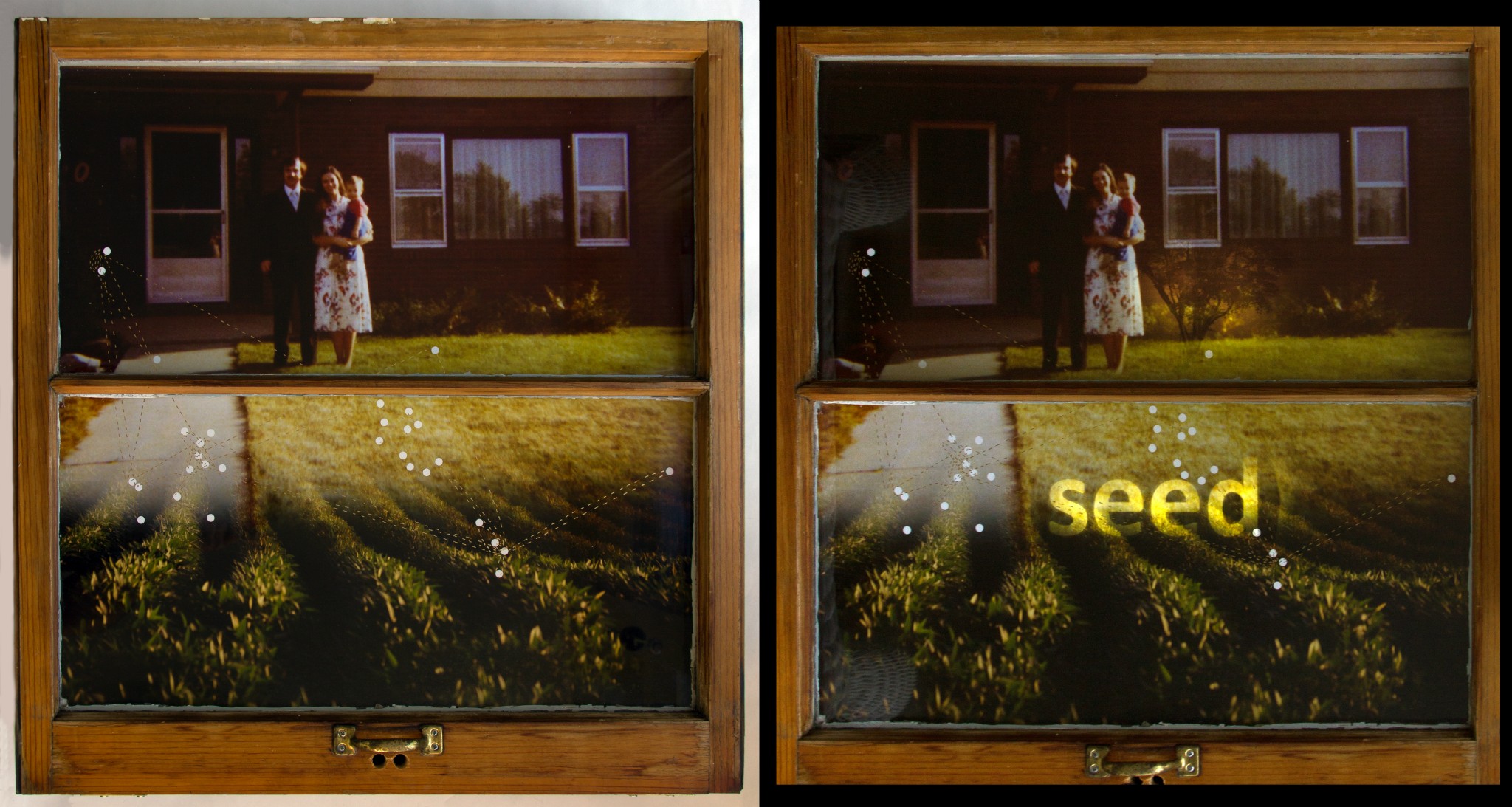 Viewer-Activated Lightbox, 27 x 28 “ (69 x 71cm)